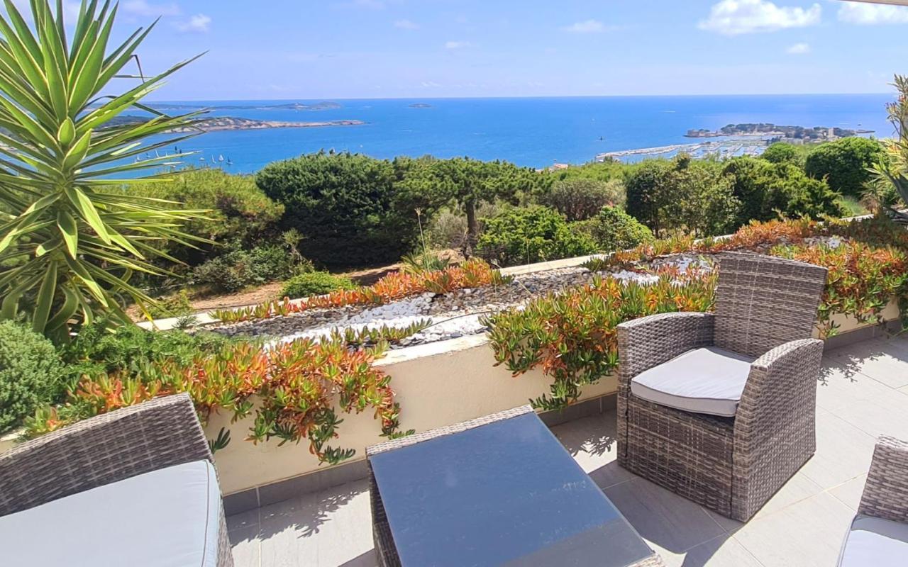 Vue Mer Imprenable Et Piscine Bandol Extérieur photo